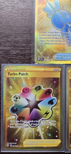 Pokemon Cards Lot (Gold Rare Full Art Trainer Items - Sword And Shield - M/NM) - Image 4