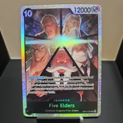 Five Elders SR OP13-082 Carrying On His Will Foil One Piece Card Game - Image 1