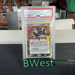 PSA 8 Greninja Gold Star Sword & Shield SWSH144 Promo Cards HoloPokemon Card - Image 1