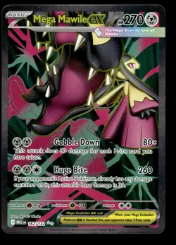 Mega Mawile ex 162/132 Ultra Rare Mega Evolution Pokemon Card - Image 1