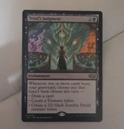 MTG - Teval's Judgment - Normal - Commander: Tarkir: Dragonstorm - NM - Image 1