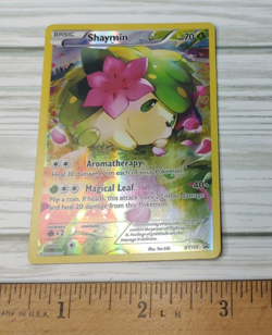 Shaymin XY115 XY Holo Pokemon Black Star Promo Trading Card TCG - Image 1