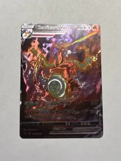 Charizard Vmax 3D Fan Art Display Card G-Max Wildfire HP330 Mint/NM - Image 1