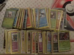Pokemon Korean Bulk Cards Lot 1000+ Cards Holo And Nonholo - Image 1