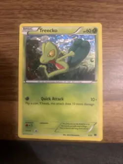 Pokemon TCG 2014 McDonald's Treecko Holo Card 1/12 - Image 1