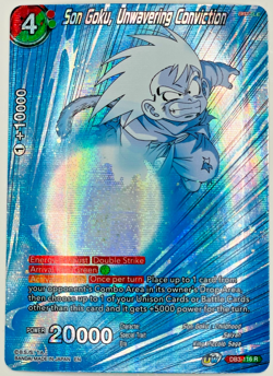 Son Goku, Unwavering Conviction | Dragon Ball Super Card Game LP - Image 1