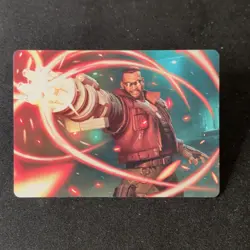 Wizards Barret Wallace Final Fantasy Art Series 8/53 Art Card Regular 2025 - Image 1