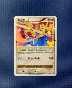 Zacian LV. X Swsh135 Swsh: Sword & Shield Promo Cards Holo - Image 1