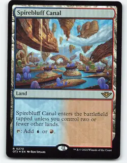 Spirebluff Canal #270 foil Magic the Gathering Card - Image 1