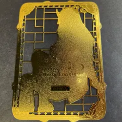 Goddess Story Gold METAL Card - Serial Number #032/200! Shauna Slime *READ* - Image 5