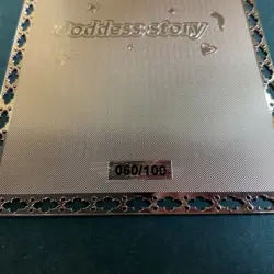 Goddess Story Gold METAL Card - Serial Number #060/100! Yae Miko Anime *READ** - Image 4