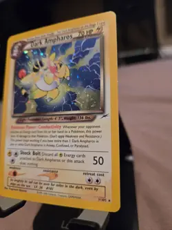 Pokemon TCG - Dark Ampharos - STAR / MON HOLO- Neo Destiny - LP+ Classic - Image 5