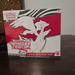 Pokemon Scarlet & Violet White Flare Elite Trainer Box Reshiram TCG - Image 1