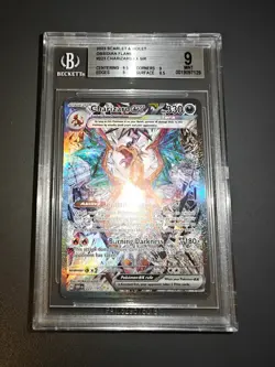 2023 Pokemon Obsidian Flames Charizard EX BGS 9 Mint #223 Englisch - Image 1