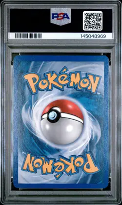 2005 POKEMON EX DEOXYS #28 WHISCASH-REVERSE FOIL PSA 9 - Image 2