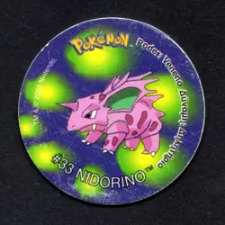 #33 NIDORINO TAZO Nº71 POKEMON TAZOS 2 COLECCION 2000 MATUTANO / TASTY - Image 1