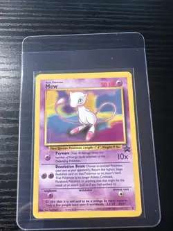 Mew #8 Black Star Promo WOTC Vintage Pokemon - Image 1