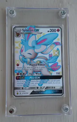 SYLVEON GX - #SV76 - HIDDEN FATES Pokemon-Shiny- GX- SV76/SV94- Ultra Rare - Image 3