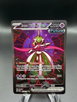 Iron Valiant ex 157/131 SIR Special Illustration Pokemon Prismatic Evolutions - Image 1