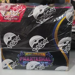 Pokemon Mega Evolution Phantasmal Flames Booster Box Sealed English 2025 - Image 1