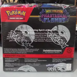 Pokemon Mega Evolution Phantasmal Flames Booster Box Sealed English 2025 - Image 3