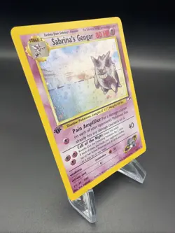 Sabrina's Gengar - 1st Edition - Holo - 14/132 Gym Heroes - Pokemon TCG - 2000 - Image 4