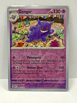 Gengar 094/165 - Scarlet & Violet 151 Reverse Holo - Pokemon TCG - NM - Image 1