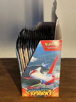 Pokemon TCG Surging Sparks Booster Box - OPEN BOX - 36 packs Total - Image 4