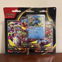 Pokemon TCG Mega Evolution Blister Pack Golduck Promo New - Image 1