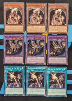 Dusk Dawn Deck Core 9 Card Bundle DUAD Duelist's Advance TCG Exclusive YuGiOh - Image 1
