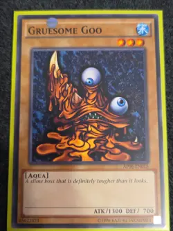 Yugioh 1x Gruesome Goo AP06-EN015 Common Limited Edition Short Print Near Mint - Image 1