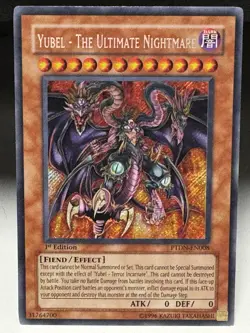 Yugioh! MP Yubel - The Ultimate Nightmare - PTDN-EN008 - Secret Rare - 1st Editi - Image 1