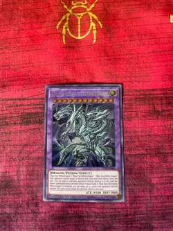 1x Blue-Eyes Alternative Ultimate Dragon Prismatic Secret Rare VLP (TN19-EN001) - Image 3