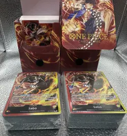 Lot Of 2-One Piece Card Game The Three Brothers Ultra Deck ST 13 no bonus pack - Image 4