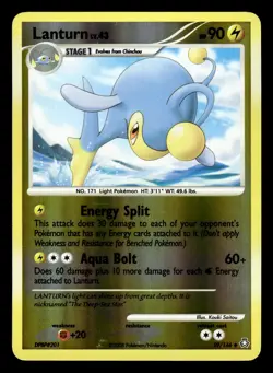 Lanturn 59/146 Reverse Holo Legends Awakened Pokemon Card - 3 - Image 1