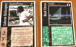ONE THE EDGE CCG EGYPTIAN ADEPT S2 RESOURCE S2 PROMO CARD - Image 1