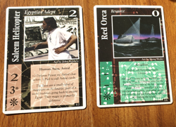 ONE THE EDGE CCG EGYPTIAN ADEPT S2 RESOURCE S2 PROMO CARD - Image 2