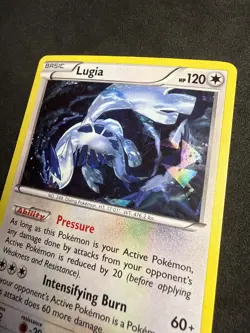 Lugia Cracked Ice Holo XY Fates Collide 78/124 Pokemon Card TCG LP - Image 2