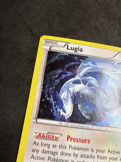 Lugia Cracked Ice Holo XY Fates Collide 78/124 Pokemon Card TCG LP - Image 3