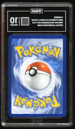 TAG 10 GEM MINT Carmine SIR Twilight Masquerade #217 Pokemon Card TCG - Image 2