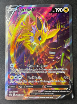 Jolteon V SWSH Black Star Promo #SWSH183 Pokemon Card TCG NM/MINT - Image 1