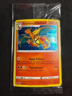 2x Special Delivery Charizard Promo SWSH075 Pokemon Card TCG SEALED - Image 1