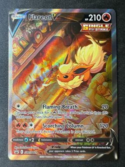 Flareon V SWSH Black Star Promo #SWSH179 Pokemon Card TCG NM/MINT - Image 1
