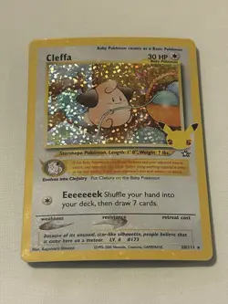 Pokemon TCG Cleffa Card 20/111 Celebrations Classic Collection 25th Anniversary - Image 1