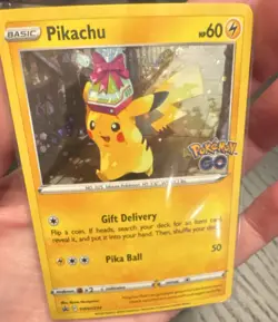Pokemon Pikachu SWSH234 Sword & Shield Promo Holo 60HP Pokemon TCG Card Stock - Image 1