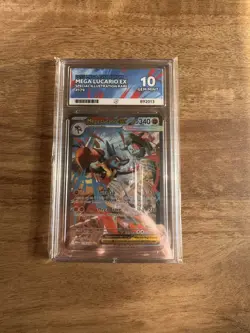 Pokemon TCG Mega Lucario EX 179/132 Ace 10 Special Illustration Rare Card - Image 1