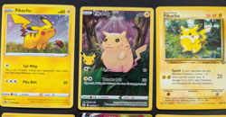 Pokemon TCG Pikachu Lot 6 Cards EN NM Variois Sets Anniversary 25th VMAX GO ENG - Image 3