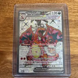 Charizard 215 Promo Card Obsidian Flames Charizard 74 NM Condition (German) - Image 1
