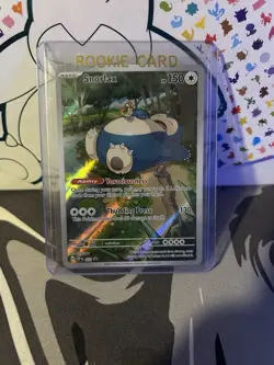 Pokemon Snorlax SVP 057 Scarlet & Violet Promo Holo Card English TCG - Image 1