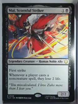 Mai, Scornful Striker - R109 - MTG - Avatar: The Last Airbender (TLA) - Image 1